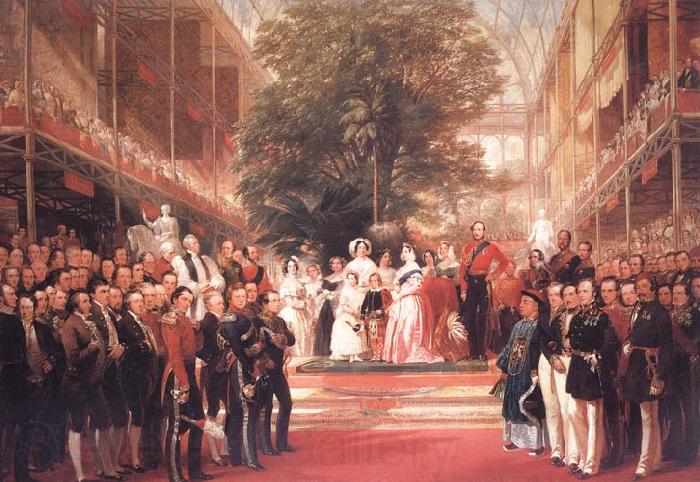 Henry Courtnay Selous The Opening Ceremony of the Great Exhibition,I May 1851 Germany oil painting art